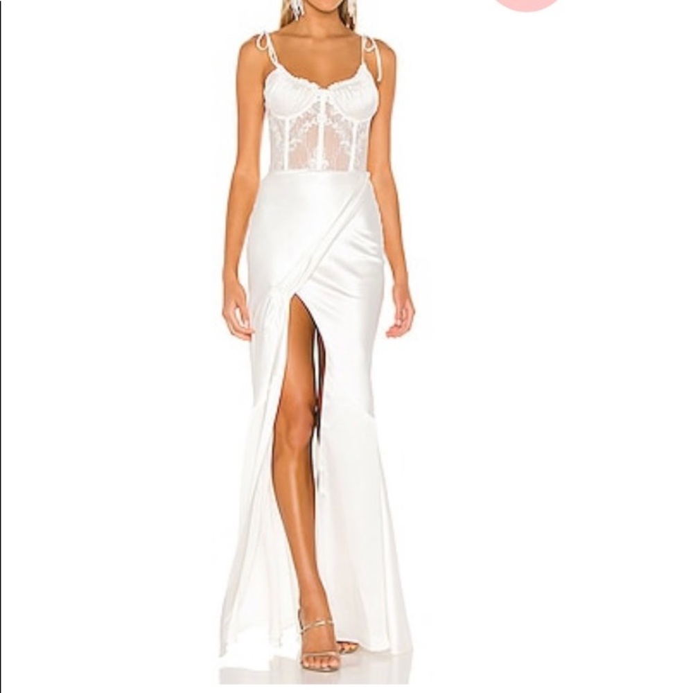 Gorgeous Two piece: corset with full length skirt.